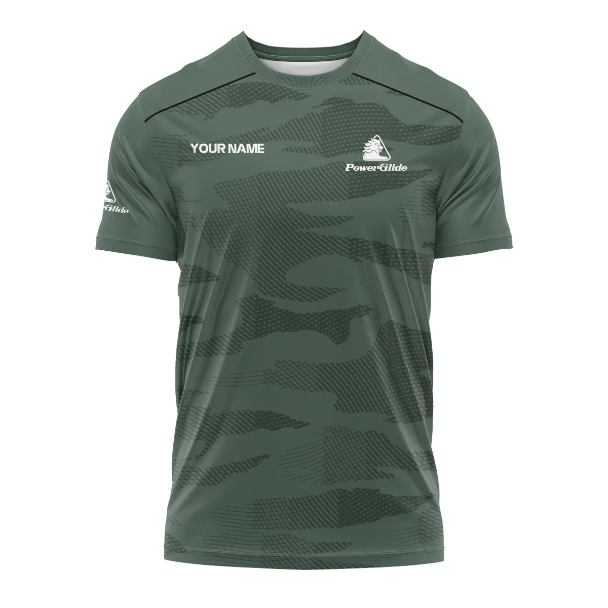 PowerGlide All Over Prints- Personalized T-Shirt QTBLA041125A1PWG-TS - Image 2