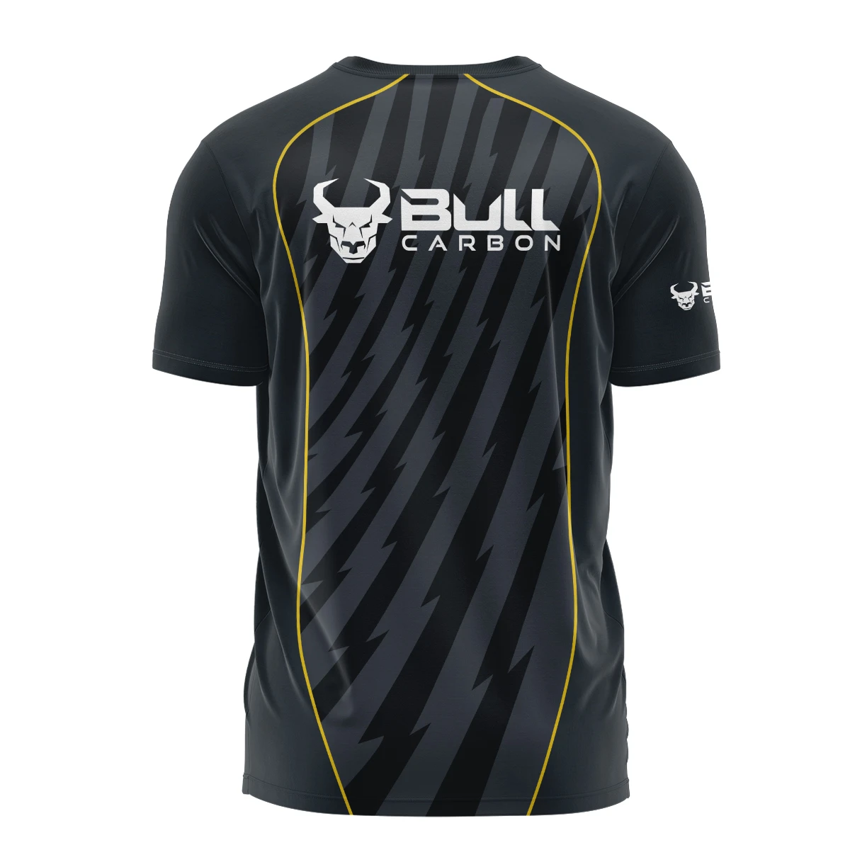 Bull Carbon All Over Prints- Personalized T-Shirt QTBLA011125A1BLC-TS - Image 3