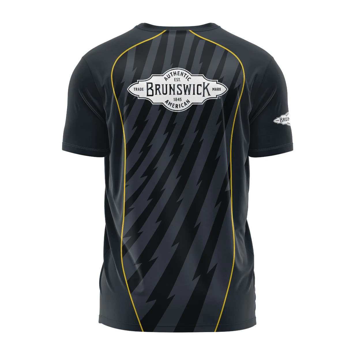 Brunswick Billiards All Over Prints- Personalized T-Shirt QTBLA011125A1BRW-TS - Image 3