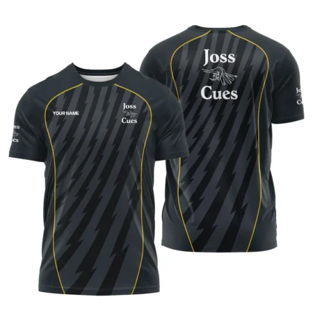 Joss Cues All Over Prints- Personalized  T-Shirt QTBLA011125A1JOS-TS