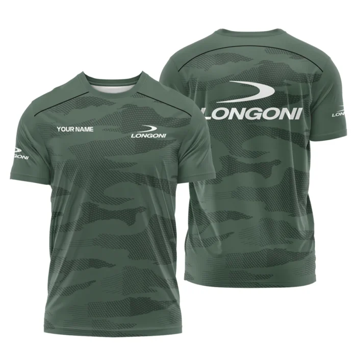 Longoni Cues All Over Prints- Personalized  T-Shirt QTBLA041125A1LON-TS