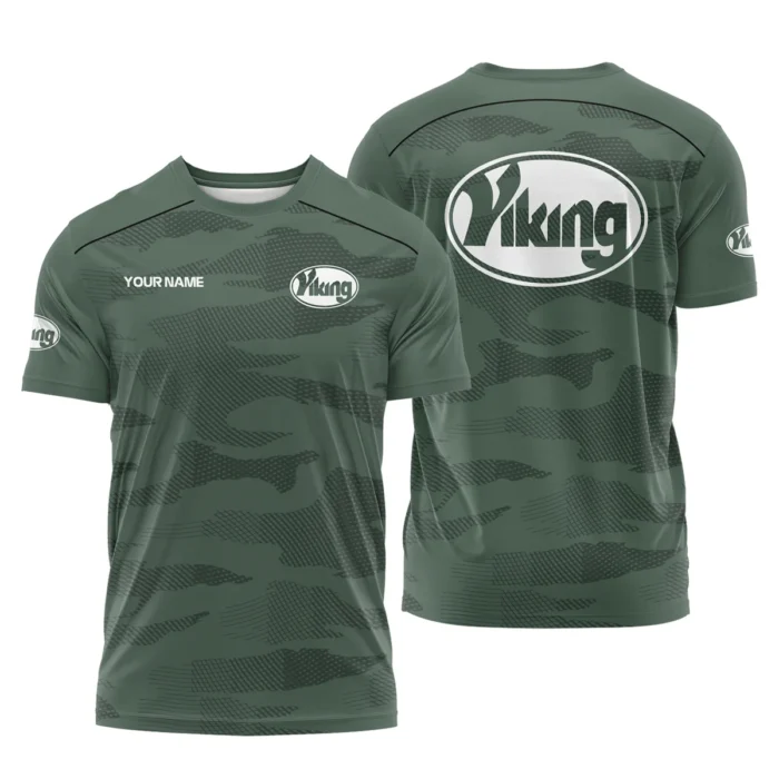 Viking Cues All Over Prints- Personalized  T-Shirt QTBLA041125A1VKG-TS