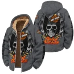 Harley-Davidson Motorcycle Winter Fleece Jacket Gift Fan Love QTHD261225AHD1-WSFJ