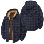 Harley-Davidson Motorcycle Winter Fleece Jacket Gift Fan Love QTHD261225AHD3-WSFJ