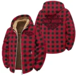 Harley-Davidson Motorcycle Winter Fleece Jacket Gift Fan Love QTHD261225AHD4-WSFJ