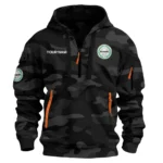 Benelli Motorcycles Inspired Fan Logo Hoodie Half Zipper QTMO150825A3BEN