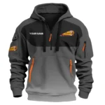 Indian Motorcycle Inspired Fan Logo Hoodie Half Zipper QTMO150825A4IND