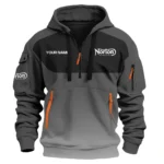 Norton Motorcycles Inspired Fan Logo Hoodie Half Zipper QTMO150825A4NOR