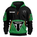 Triumph Exclusive Logo Hoodie Half Zipper HOMOT090625A01TRIHDF