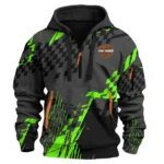 Harley-Davidson Motorcycles Exclusive Logo Hoodie Half Zipper HOMO190725A01HD-HDF