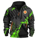 Royal Enfield Motorcycles Exclusive Logo Hoodie Half Zipper HOMO190725A01ROY-HDF