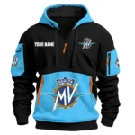 MV Agusta Exclusive Logo Hoodie Half Zipper HOMOT090625A01MVAHDF