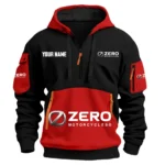 Zero Motorcycles Exclusive Logo Hoodie Half Zipper HOMOT090625A01ZERHDF