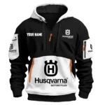 Husqvarna Exclusive Logo Hoodie Half Zipper HOMOT090625A01HUSHDF