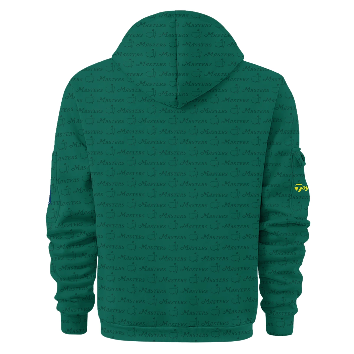 TaylorMade Masters Tournament Designed for True Fans Hoodie Half Zipper QTMT081025AA2TM-HDF - Image 2