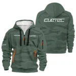 Cuetec All Over Prints- Personalized  Hoodie Half Zipper QTBLA041125A1CTC-HDF