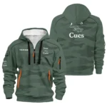 Joss Cues All Over Prints- Personalized  Hoodie Half Zipper QTBLA041125A1JOS-HDF