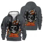 Harley-Davidson Motorcycle Hoodie Half Zipper Gift Fan Love QTHD261225AHD1-HDF