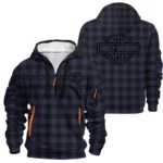 Harley-Davidson Motorcycle Hoodie Half Zipper Gift Fan Love QTHD261225AHD3-HDF