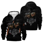 Harley-Davidson Motorcycle Hoodie Half Zipper Gift Fan Love QTHD261225AHD7-HDF