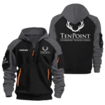 TenPoint Crossbows Exclusive Logo Hoodie Half Zipper QTAR061125V3TEN