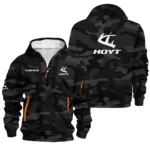Hoyt Archery Exclusive Logo Hoodie Half Zipper QTAR111125VA1HYA