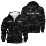 Martin Archery Exclusive Logo Hoodie Half Zipper QTAR111125VA1MAR