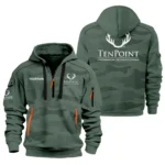 TenPoint Crossbows Hoodie Half Zipper Inspired by Dedicated Fans QTAR251125A1TEN