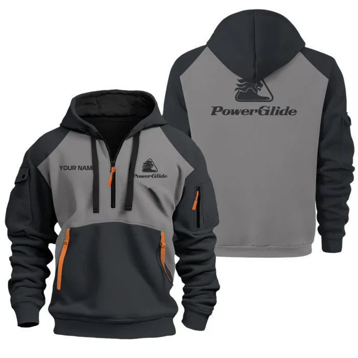 PowerGlide All Over PrintsHoodie Half Zipper QTBL111125VA1PWG