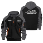 Predator Cues All Over PrintsHoodie Half Zipper QTBL211025A1PRC