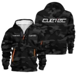 Cuetec All Over PrintsHoodie Half Zipper QTBLA051125A1CTC