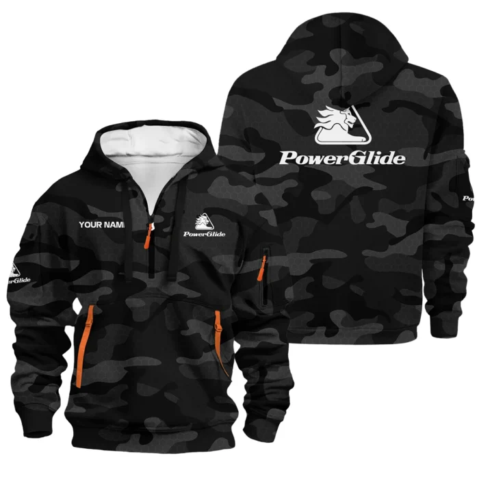PowerGlide All Over PrintsHoodie Half Zipper QTBLA051125A1PWG