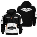 Brunswick Billiards All Over PrintsHoodie Half Zipper QTBLA051125A2BRW