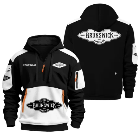 Brunswick Billiards All Over PrintsHoodie Half Zipper QTBLA051125A2BRW