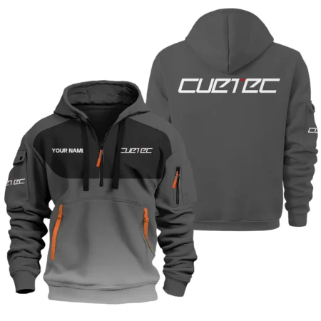 Cuetec All Over PrintsHoodie Half Zipper QTBLA081125A1CTC