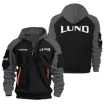 Lund Boats All Over Prints Hoodie Half Zipper QTFS201125A1LUN