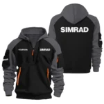 Simrad All Over Prints Hoodie Half Zipper QTFS201125A1SIM