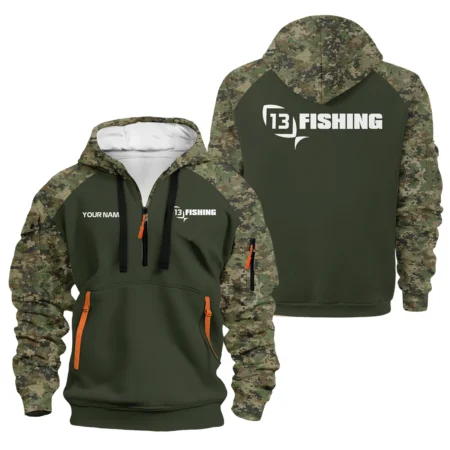 13 Fishing Hoodie Half Zipper Inspired by Dedicated Fans QTFS271125A213F