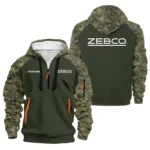 Zebco Hoodie Half Zipper Inspired by Dedicated Fans QTFS271125A2ZEB