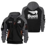 Buell Motorcycles Hoodie Half Zipper Designed for True Fans QTVAMC121225A01BUE