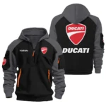 Ducati Hoodie Half Zipper Designed for True Fans QTVAMC121225A01DUC
