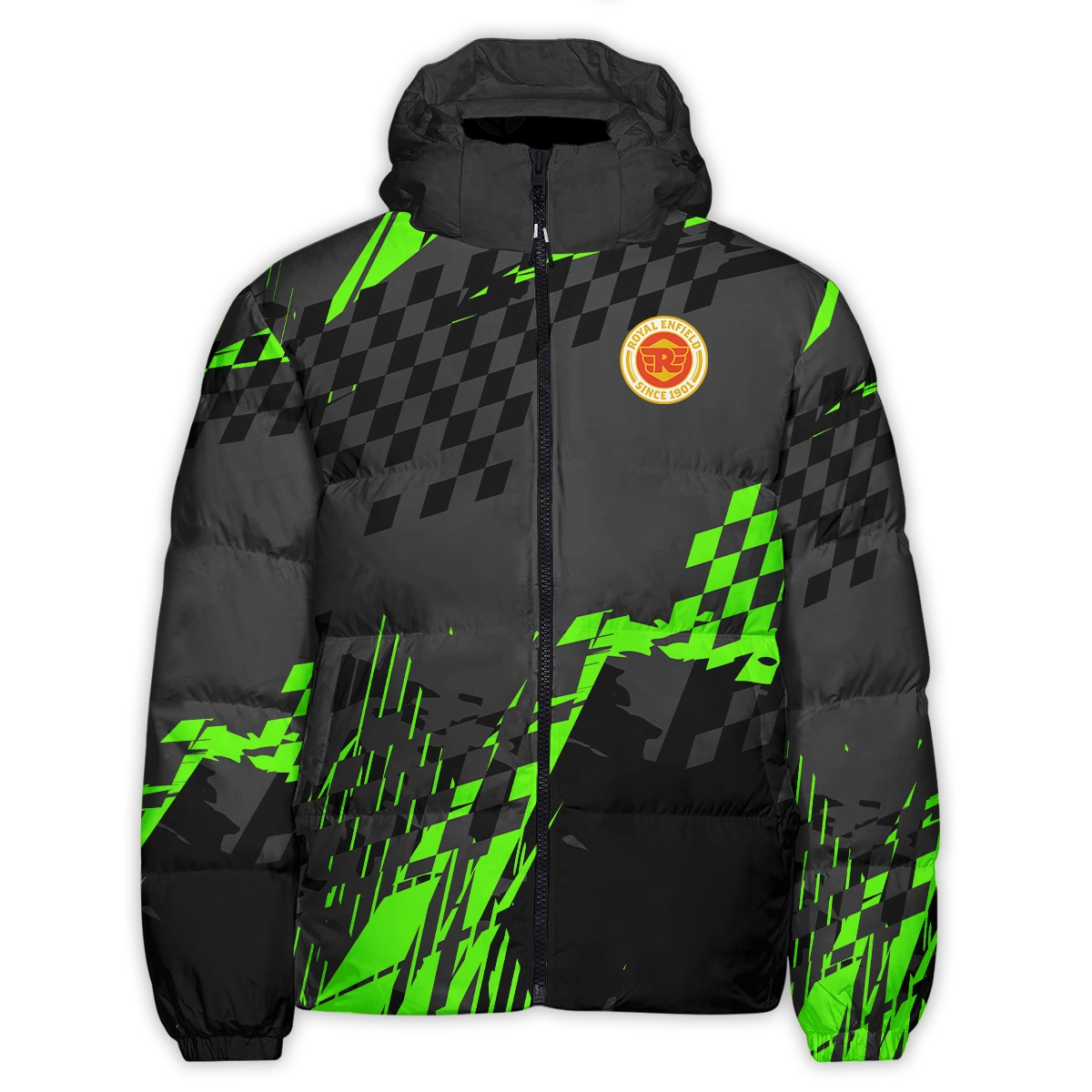 Royal Enfield Motorcycles Exclusive Logo Down & Puffer Jackets HOMO190725A01ROY-DJ