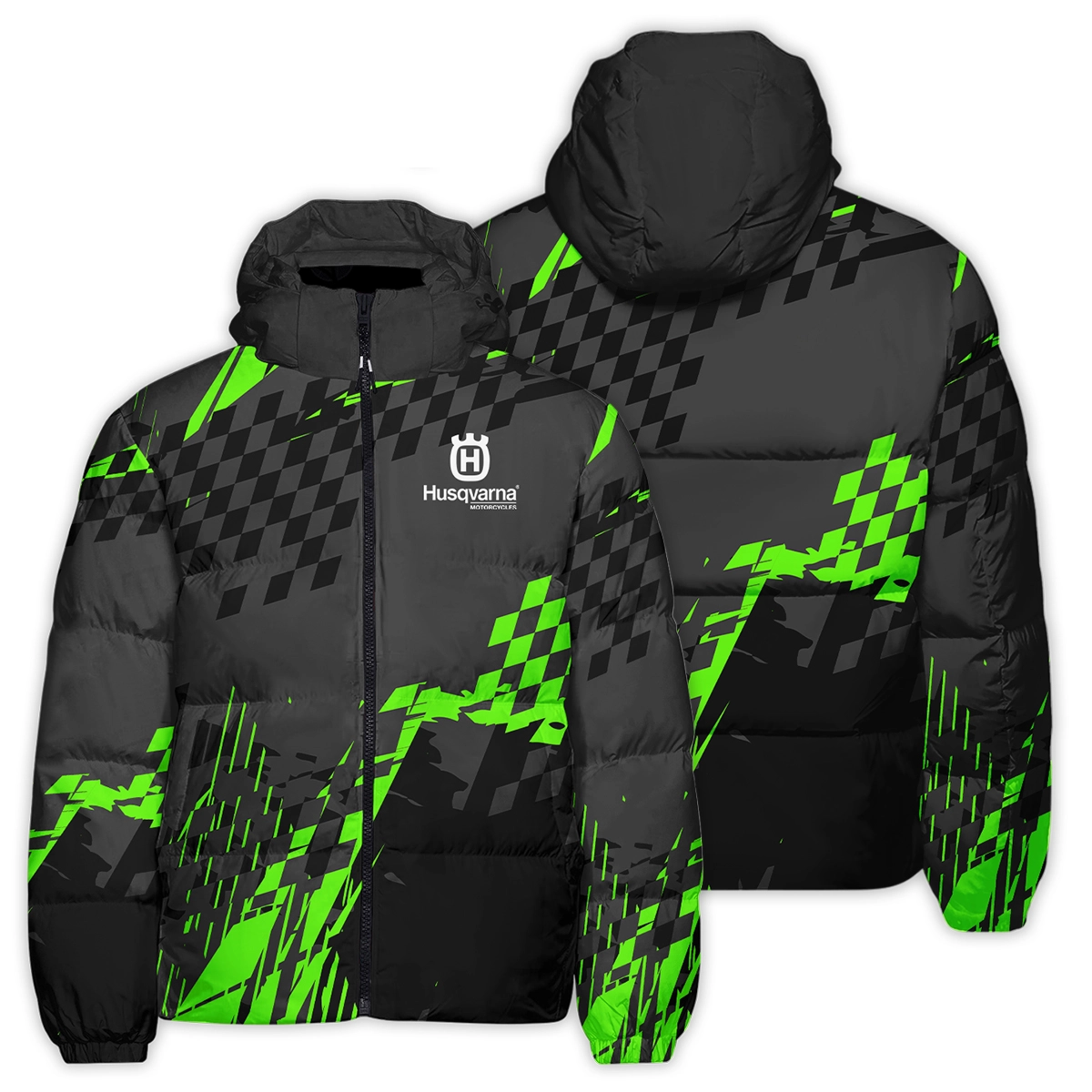 Husqvarna Motorcycles Exclusive Logo Down & Puffer Jackets HOMO190725A01HUS-DJ - Image 3