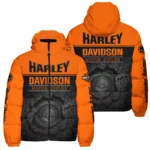 Harley-Davidson Motorcycle Down & Puffer Jackets Gift Fan Love QTHD020725A2-DPJ