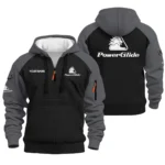 PowerGlide Hoodie Half Zip Quilted Waffle All Over Print For True Fans QTBL171225A2PWG