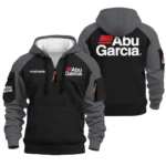 Abu Garcia Hoodie Half Zip Quilted Waffle All Over Print For True Fans QTFS221225ST4A1AG