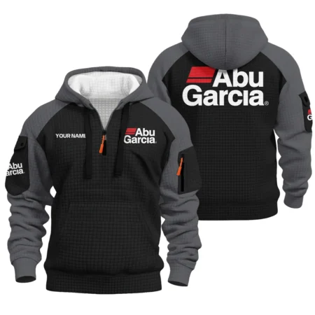 Abu Garcia Hoodie Half Zip Quilted Waffle All Over Print For True Fans QTFS221225ST4A1AG