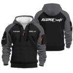 Alumacraft Hoodie Half Zip Quilted Waffle All Over Print For True Fans QTFS221225ST4A1ALU