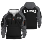 Lund Boats Hoodie Half Zip Quilted Waffle All Over Print For True Fans QTFS221225ST4A1LUN