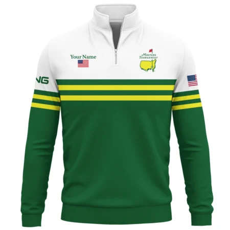 Ping Masters Tournament Designed for True Fans Quarter Zip Sweatshirt QTMT081025AA1PI-QTZ